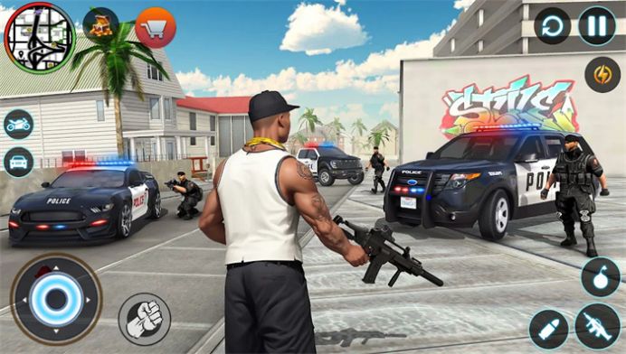 警察追逐偷车贼游戏官方手机版  v2.2图3