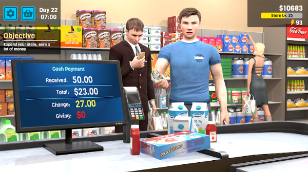 Supermarket Manager Simulator MOD APK 1.11 free download  V1.11图2