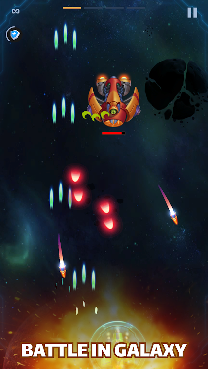 Galaxy Shooter Attack 2024 mod apk game download  V1.0.0图1