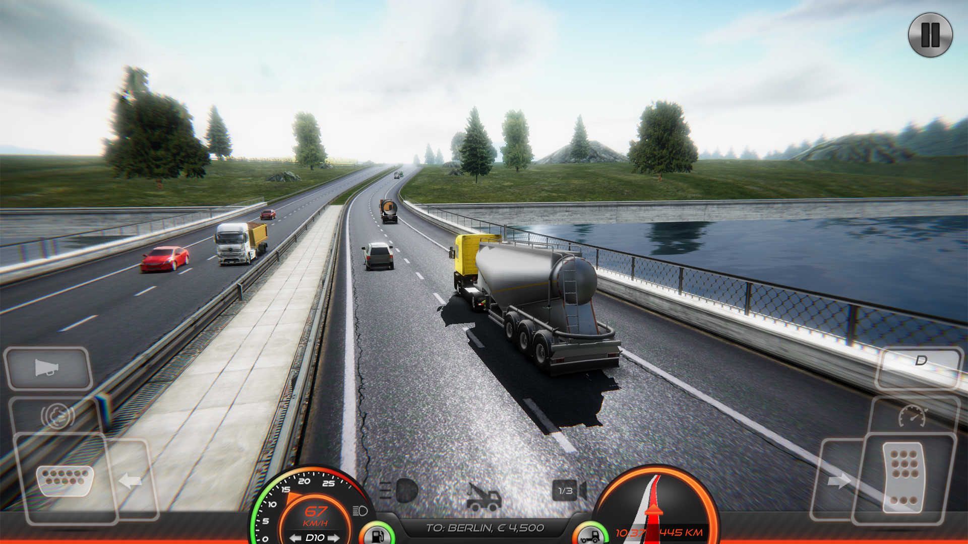 真实欧洲卡车模拟器游戏安卓版  v1.0图2