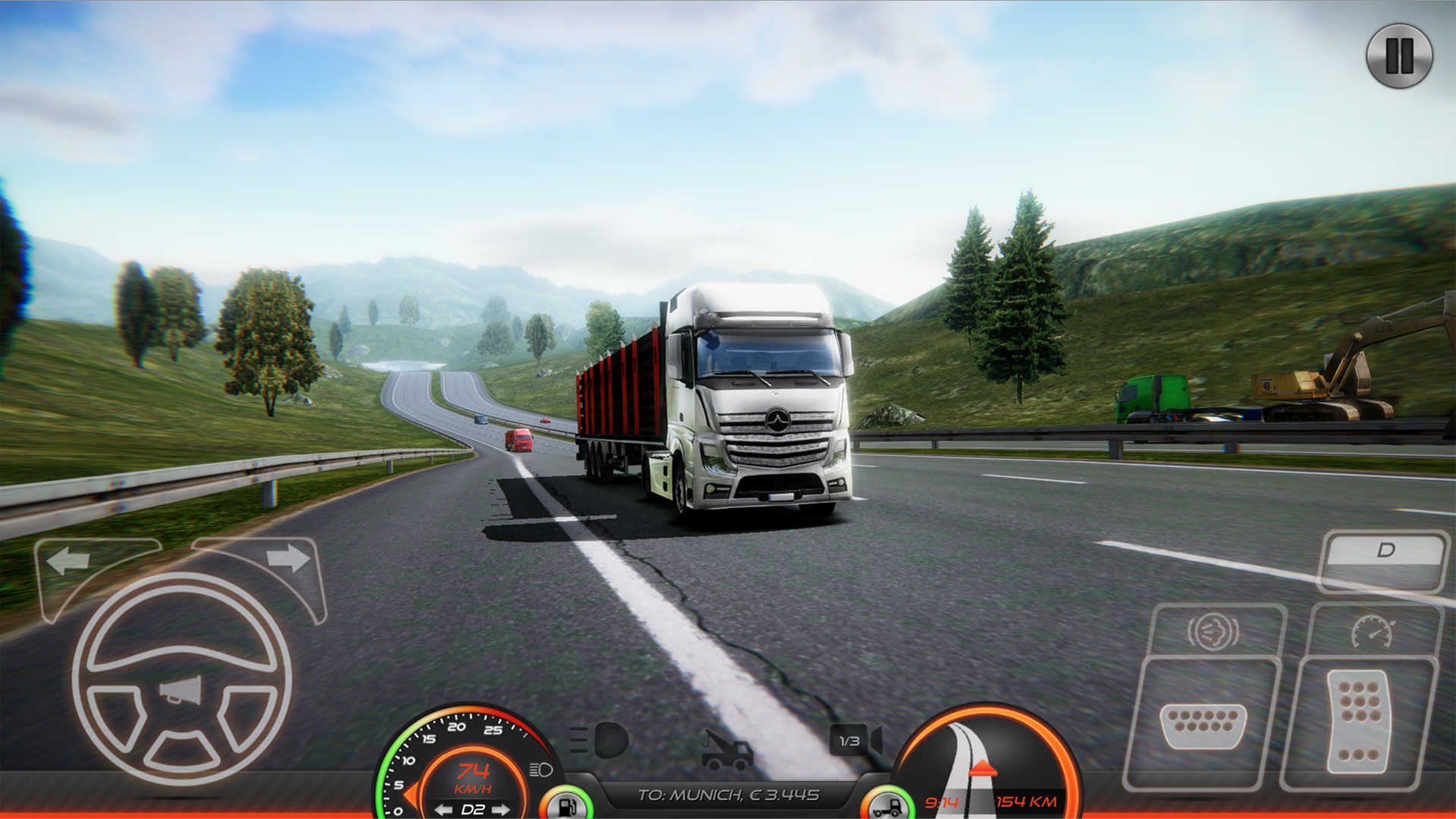 真实欧洲卡车模拟器游戏安卓版图片1
