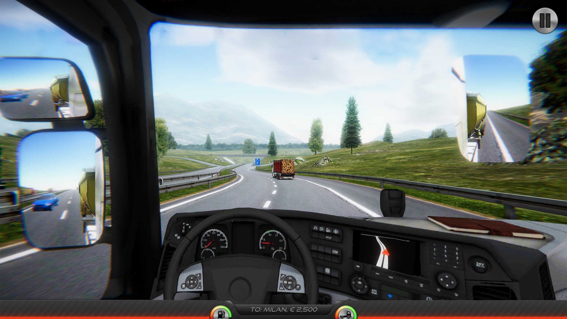 真实欧洲卡车模拟器游戏安卓版  v1.0图3